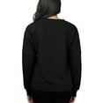 thumbnail image 3 of Ladies NFL Carolina Panthers Peppy Fleece Long Sleeve Top, 3 of 3