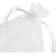 thumbnail image 4 of 100 Uds bolsa con cordón de Organza 11cm x 16cm joyería transparente boda fiesta regalo de Navidad bolsa de regalo,Blanco oso de fresa Electrónica, 4 of 5