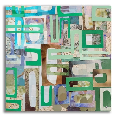 Epic Art Yucatan Mayan Village 1 by Coco Good Acrylic Glass Wall Art 24 x 24