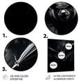thumbnail image 3 of Designart "Hushed Flight of the Bat" Animals Metal Art Print, 3 of 5