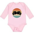 thumbnail image 3 of Inktastic Kickboxing Boxing Gloves Boys or Girls Long Sleeve Baby Bodysuit, 3 of 5