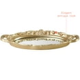 thumbnail image 5 of Beautiful Ornate Gold Framed Mirror Tray by Drew Barrymore, 13" x 8", 5 of 7