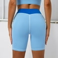 thumbnail image 5 of Sevevn Women's High Waist Yoga Short Abdomen Control Training Running Yoga Pants yoga shorts for women, 5 of 8