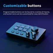AJAZZ AKP03 Desktop Assistant Console Panel Controller Stock Trading Live Tune Programmable Shortcut Keys White