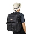thumbnail image 5 of KAUKKO Mochila elegante para computadora portátil Mochila multipropósito, 18.72L (22 Blackpot) KAUKKO KS22-Blackpot, 5 of 5