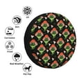 thumbnail image 4 of Salouo Frogs In Mushroom Hats Print Spare Tire Cover 14-17 inch Spare Tire Protector Universal Tough Tire Wheel Cover for Trailer SUV and Truck-17 inch, 4 of 6