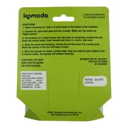Komodo Grow Your Own Dandelion Reptile Food Kit , White Cup with Brown Soil and Dandelion Seeds