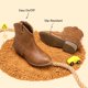 thumbnail image 3 of Botas DREAM PAIRS SDBO2302K para Niñas Estilo Vaquero con Flecos, 3 of 5