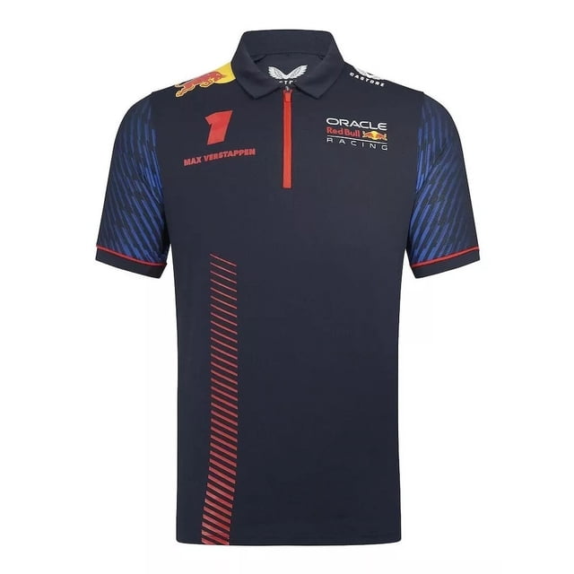 Playera Polo Red Bull Castore Max Verstappen Temporada 2023