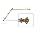 thumbnail image 2 of Maurice 13/16 inch Corner Window Curtain Rod 120-170" - Antique Brass, 2 of 3
