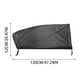 thumbnail image 2 of Fiudx Parasol Universal para Ventanilla de Coche, Aislamiento Térmico de Doble Capa, Tejido de Poliéster Flexible, Fácil Instalación, Protección Uv, Efecto Refrescante, Ideal para Viajes Al Aire Libr, 2 of 2