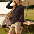 thumbnail image 5 of Maplenight Long Sleeve T Shirts for Women Crew Neck Regular Fit Basic Tops Casual Summer Tops, 5 of 5
