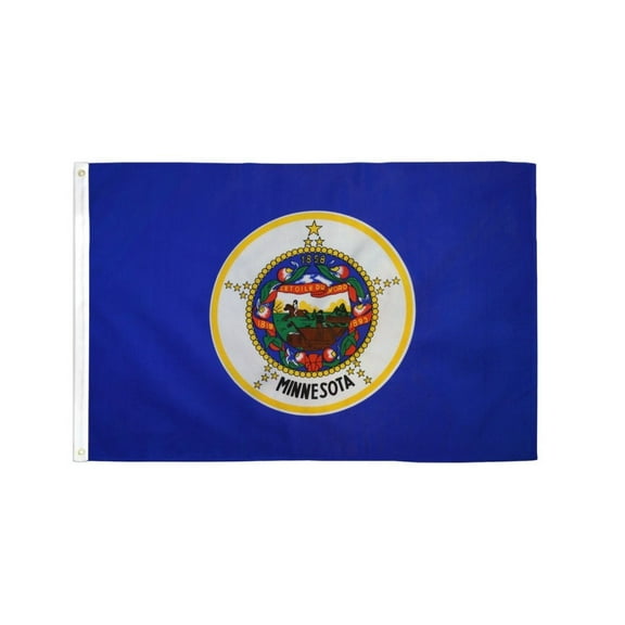 Minnesota (1957) Flag 2x3ft Poly