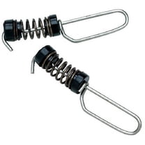 SeaChoice 304 Stainless Steel Antenna Flag Clip - 2 Pack For Boating, Halyards, Outriggers