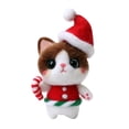 thumbnail image 2 of BQBQERT Christmas for Wool Felt Craft Unfinished Poked Set Handcraft for Needle Bag Pack, 2 of 14