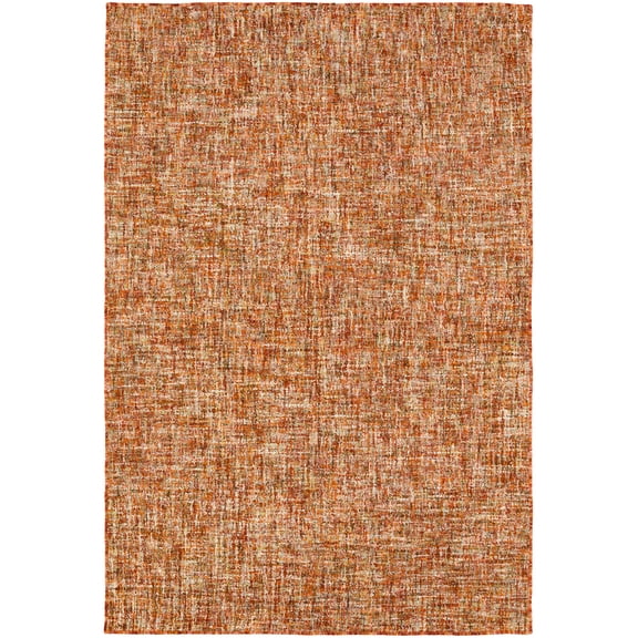 Berkley Morgan Area Rug ME1 Me1 Paprika Paprika Striped Casual 5' x 7' 6" Rectangle