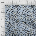 thumbnail image 1 of oneOone Georgette Viscose Fabric Leopard Animal Skin Print Sewing Fabric BTY 42 Inch Wide, 1 of 4