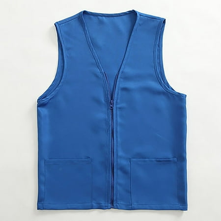 

Miayilima Outerwear Vests For Women Adult Postulant Activity Vest Supermarket Vests Clerk Workwear Size XL