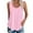Pink, variant on Uqiangy Cute Flowy Tank Tops for Women Loose Tank Tops for Women Oversize Tank Top Women Loose Fit Comfy Tank Tops for Women Gauze Tank Tops for Women Black L