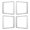 White-4 Set-2FT × 2FT, variant on 2x2ft Surface Mount Kit 2 Set Aluminium Mounting Bracket 2' By Ceiling Frame For 24"x24" Led Flat Panel Light Drop Troffer Fixtures (pack Of 2)