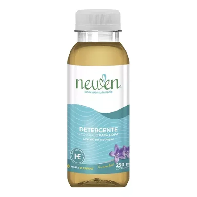 Newen Detergente 250ml Biodegradable 25 Cargas Aroma Floral