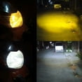 thumbnail image 4 of Car and motorcycle headlight H4 BA20D three-claw two-color high-power headlight, 4 of 10