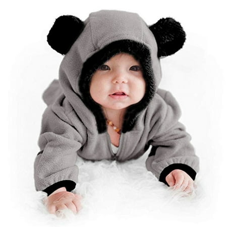 

Quealent Baby Bodysuit Baby baby-girls Bodysuits Long & Short-sleeve One-pieces Organic Cotton Gray 3-6 Months