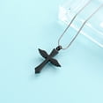 thumbnail image 5 of Angel Wings Cross Urn Necklace Cremation Jewelry for Ashes Stainless Steel Keepsake Memorial Urn Pendant Necklace, 5 of 7
