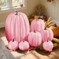 thumbnail image 4 of Fall Decor Thanksgiving Halloween Decorations Pumpkin Decor Artificial Pumpkins Fake Realistic Orange Pumpkin Model Faux Plastic Pumpkins Display Props For Autumn Harvest Party Decorations 7pc, 4 of 7