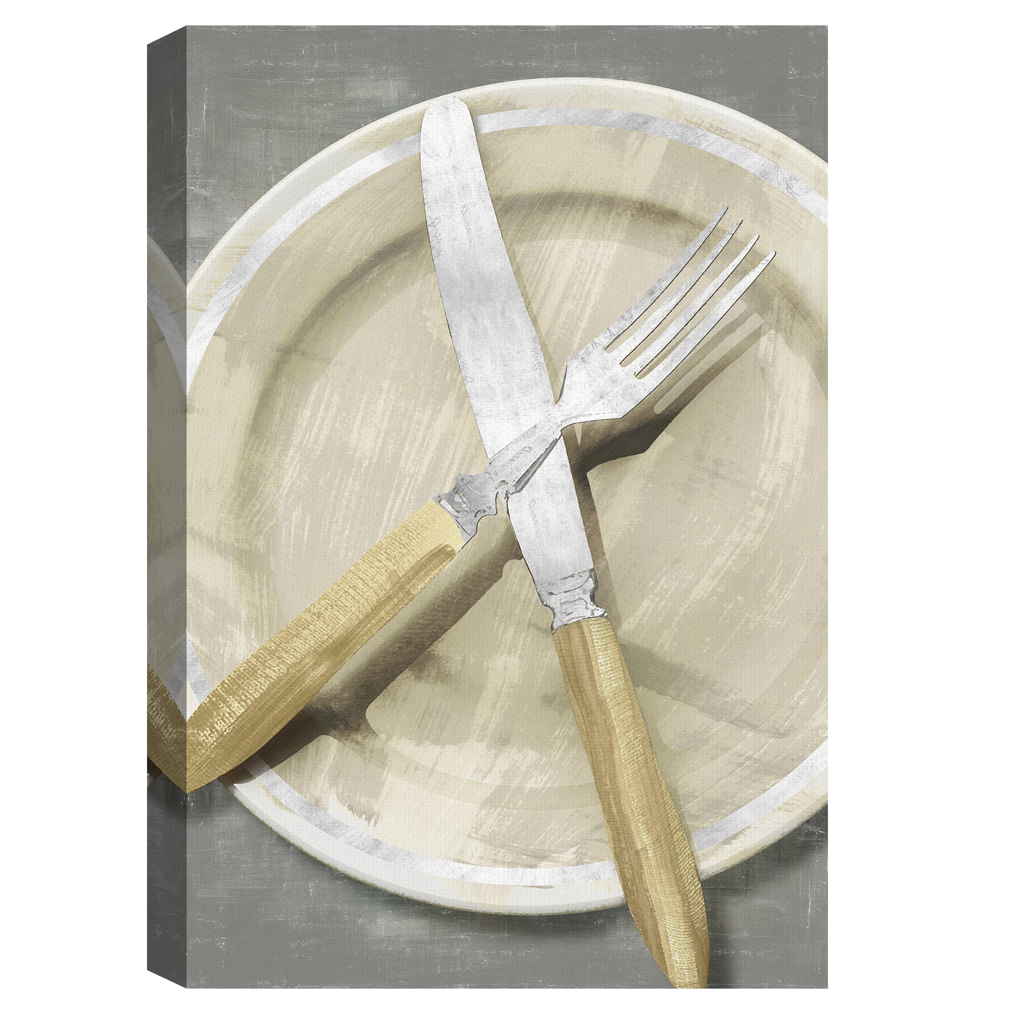Diner II by Tania Bello Dinnerware Canvas Art