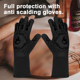 thumbnail image 5 of Guantes para horno Guantes resistentes al calor de 932 °F, guantes para parrilla resistentes a cortes, guantes de silicona antideslizantes para barbacoa, guantes de cocina seguros para cocina, 5 of 6