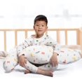 thumbnail image 5 of Linda almohada de cuerpo para niños, niñas, niños pequeños, almohada de abrazo para dormir, almohada de guardería para bebé, almohada de algodón lavable, 5 of 5
