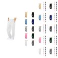 thumbnail image 6 of Solid Color Sweatpants Boy's Girls Baggy Sweatpants Straight Leg Open Bottom Casual Pants Elastic Waist Athletic Joggers Sweat Pants With Pockets Boys' Fashion, 6 of 7