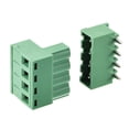 thumbnail image 5 of 4-Pin 5.08mm Pitch Right Angle PCB Screw Terminal Block Connector 20Sets, 5 of 6