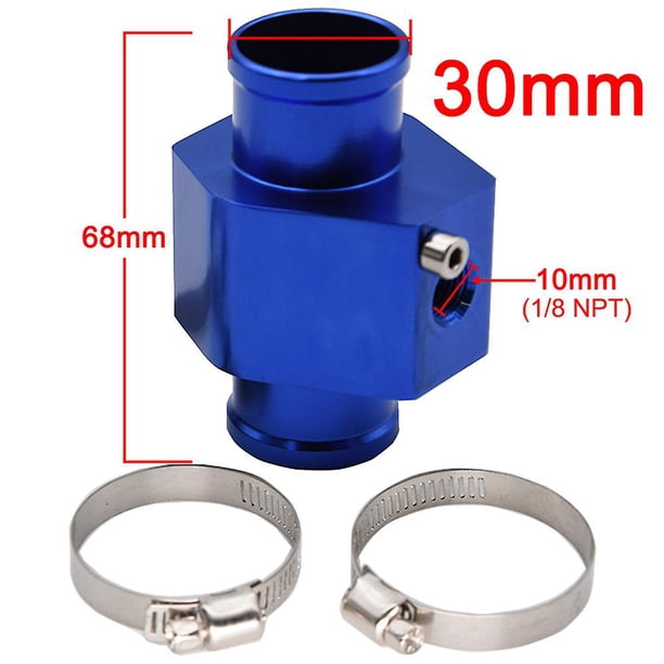 1pc Water Temperature Joint Pipe Sensor Gauge Radiator Hose Adapter 26mm 28mm 30mm 32mm 34mm 36mm 38mm 40mm Water Temp Adapters