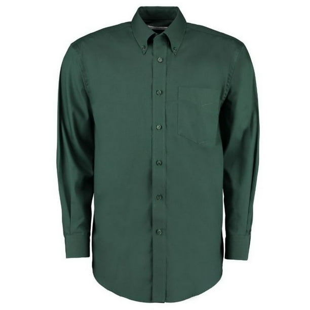 Camisa verde botella hombre hotsell