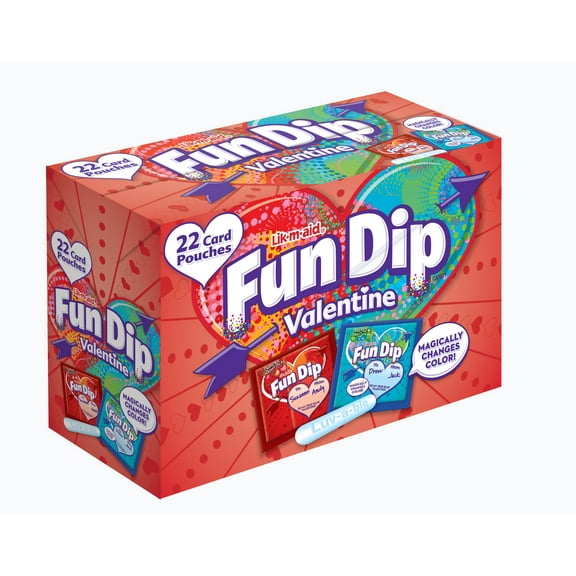 Fun Dip Valentine's Day Candy, Friendship Exchange, 22 Ct Box