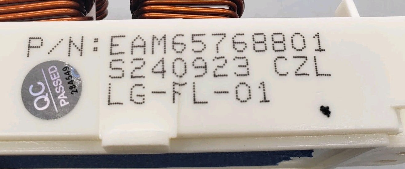 Open Box New OEM Replacement for LG Washer/Dryer Stack Combo Noise Filter EAM65768801
