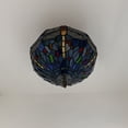 thumbnail image 6 of Tiffany Ceiling Lights Fixture Blue Stained Glass Dragonfly 12-Light LED Bulbs Included for Living Room Bedroom Kitchen, 6 of 6
