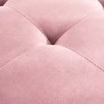 thumbnail image 5 of 64" Pink Velvet Chaise, Mid-century Modern For Living Room, Sleeper Option Room Chaise Sleeper, Modern,, 5 of 5