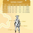thumbnail image 6 of Cow Onesie Kids CANASOUR Animal Pajamas Polyester Cosplay Outfits for Girls and Boys 8-10 Years, 6 of 6