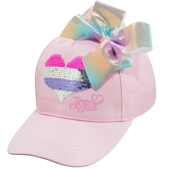 Nickelodeon Girls JoJo Siwa Pink Baseball Cap Hat - Age 4-7