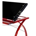 thumbnail image 3 of StudioDesigns 10076 Futura Craft Station - Red & Black Glass, 3 of 9
