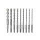 thumbnail image 1 of Broca De Martillo Eléctrico Taladro Sds Plus De Alto Rendimiento Juego De Taladro De Cabeza Cruzada Kit De Taladro De Orificio Resistente Al Desgaste Para Escoria,160 * 6 Mm / 6.29 * 0.24 Pulgadas Methold TO005556-08, 1 of 7