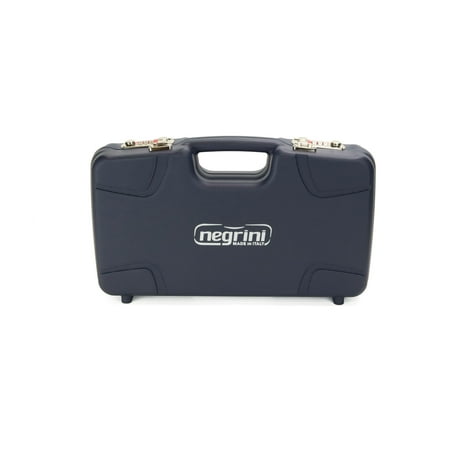 Negrini Hybri-Tech RMR Capable Locking Pistol Case Navy/Navy Full Size Pistol