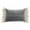 Steel Blue, variant on Wide Tasseled Marble Steel Blue  Lumbar Pillow