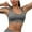 Gray, variant on High Impact Bras for Women Seamless Wirefree Push up Sports Bras High Supports Back Cutout Workout Athletic Bras
