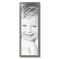 thumbnail image 2 of ArtToFrames 9x26" Silver Picture Frame, Multi Wood Poster Frame, with Regular Acrylic and 2 (FBPL-4756), 2 of 7