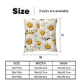 thumbnail image 5 of Daisy Covers Pillows Set of 2 with Unique Patterns, Throw Pillow Inserts for Bed or Couch, Available in 16x16, 18x18, 20x20 Inches for Any Occasion, 5 of 6