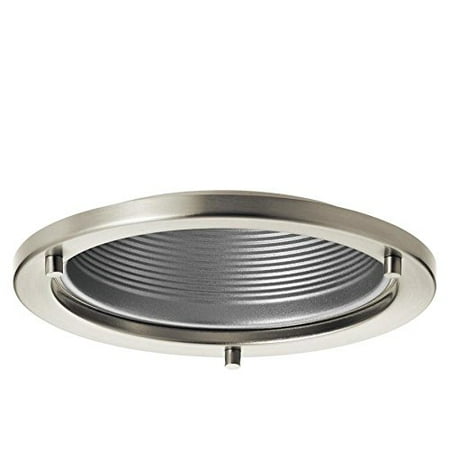 Kichler Marita Brushed Nickel And Silver Baffle Recessed Light Trim Kichler Marita Brushed Nickel And Silver Baffle Recessed Light Trim Fits Housing Diameter 6
